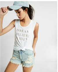 Express Dream Crew Neck Muscle Tank