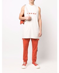 Rick Owens Graphic Print Tank Top