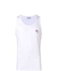 Dolce & Gabbana Underwear Logo Fitted Vest Top