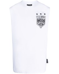 Plein Sport Logo Print Cotton Vest