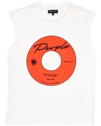 purple brand Logo Print Sleeveless T Shirt