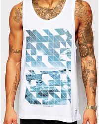 Supreme Being Supremebeing Tank With Disconnect Print