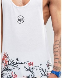 Hype Tank In Floral Print