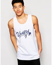 Undefeated Tank With Back Print
