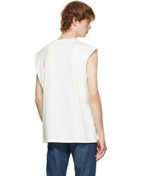 Gucci White Freya Hartas Edition Iccug Cap Sleeve T Shirt