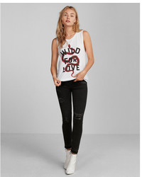 Express Wild For Love Graphic Tank