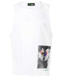 DSQUARED2 X Mert And Marcus Printed Patch Tank Top