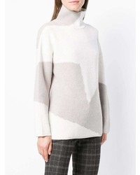 Lorena Antoniazzi Contrast Knit Sweater