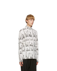 Paul Smith Off White Gents Archive Logo Sweater