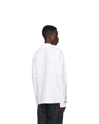 Heron Preston White Style Mock Neck Long Sleeve T Shirt