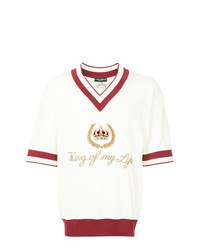 Dolce & Gabbana Crown Embroidered Sweater