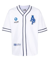 AAPE BY A BATHING APE Aape By A Bathing Ape Logo Print Cotton Baseball T Shirt