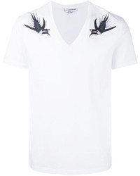 Alexander McQueen Bird Print T Shirt