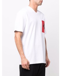 Ferrari Logo Print Cotton T Shirt