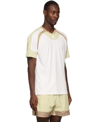 adidas Originals White Beige Training T Shirt