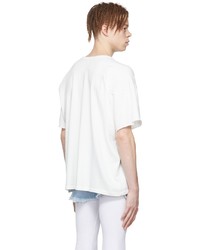 ERL White Cotton T Shirt