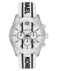 Michael Kors Layton Chronograph Silicone Watch