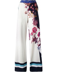 Etro Flower Print Trousers