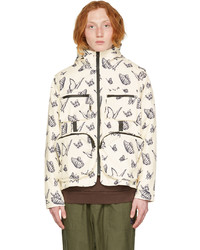 Afield Out Off White Polyester Jacket