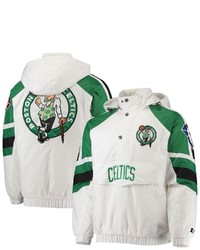 STARTE R Whitekelly Green Boston Celtics The Pro Iii Quarter Zip Hoodie Jacket At Nordstrom