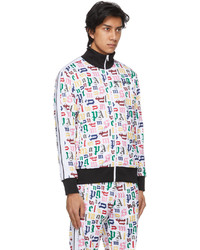 Palm Angels Multicolor Monogram Classic Track Jacket