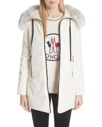 Moncler Bartrami Down Coat With Removable Genuine Fox