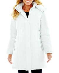KC Collections Quilted Puffer Bus Stop Coat