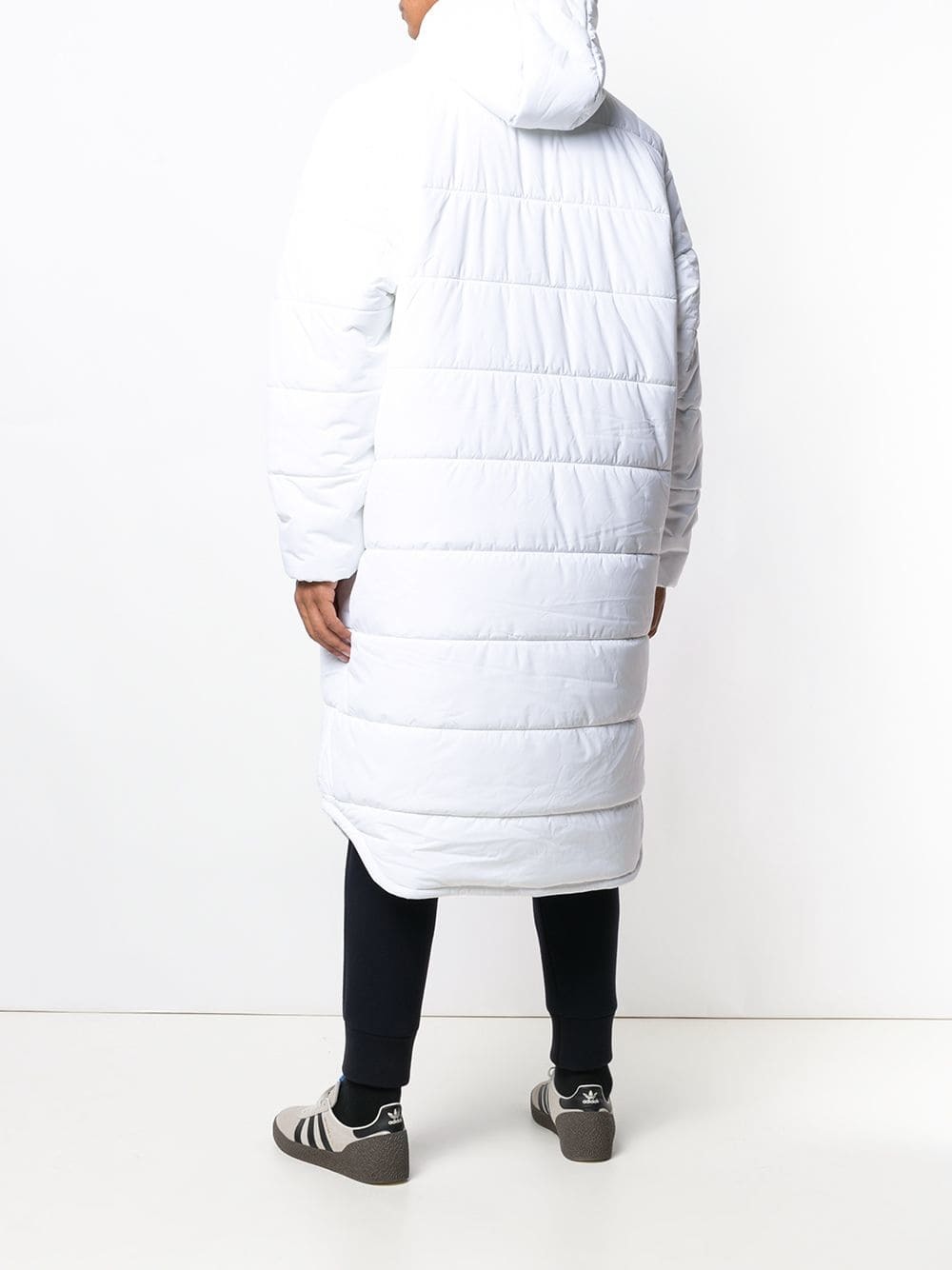 Gosha Rubchinskiy X Adidas Oversized Padded Coat, $322 | farfetch