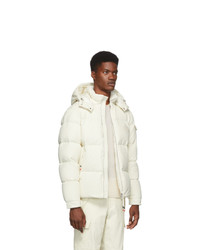 moncler off white puffer