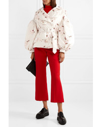Moncler Genius 4 Simone Rocha Embellished Embroidered Shell Down Jacket