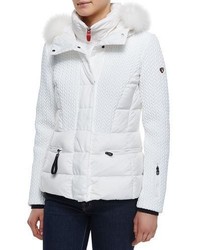 Post Card Alake Bmat Quilted Down Jacket W Fur Hood