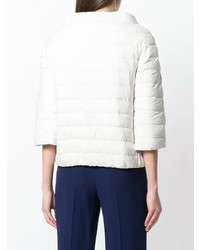 Herno Cropped Sleeves Puffer Jacket