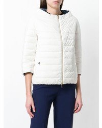 Herno Cropped Sleeves Puffer Jacket