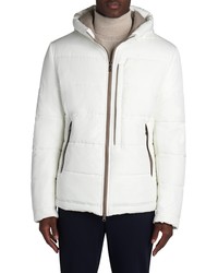 Bugatchi Hooded Water Repellent Puffer Jacket