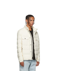 Woolrich John Rich and Bros John Rich And Bros White Down Sierra Stag Jacket