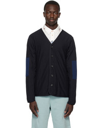 Ps By Paul Smith Navy Quilted Jacket