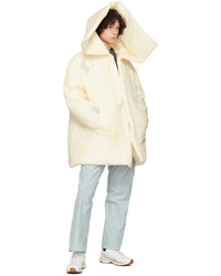 Hyein Seo Off White Hooded Jacket