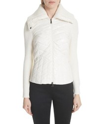 Moncler Quilted Front Cardigan