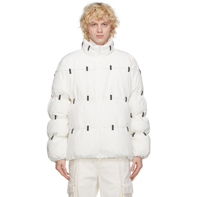 Post Archive Faction PAF White Down 12 Center Jacket, $585