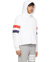 Thom Browne White Down Ski Jacket