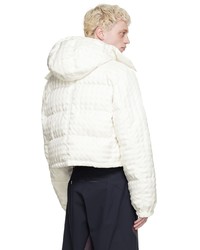 Kanghyuk White Polyester Jacket