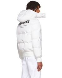 Alexander McQueen White Polyester Jacket