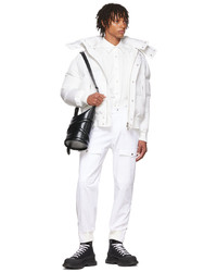 Alexander McQueen White Polyester Jacket