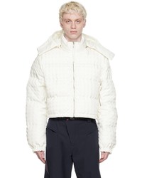 Kanghyuk White Polyester Jacket