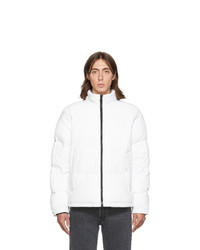 The Very Warm White Quilted Puffer Jacket