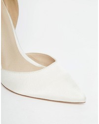 Asos Collection Phoenix Bridal Pointed Bow Detail High Heels