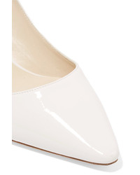 Jimmy Choo Romy 60 Patent Leather Pumps White