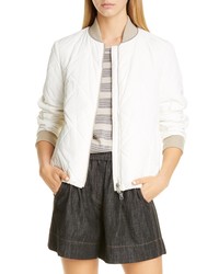 Brunello Cucinelli Reversible Quilted Bomber Jacket
