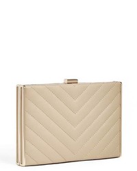 GUESS Chevron Quilted Clutch