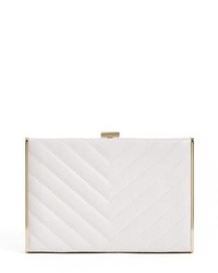 Marciano Chevron Quilted Clutch